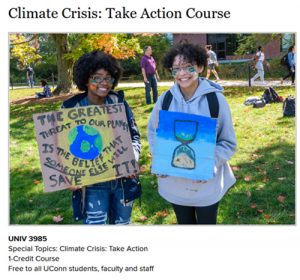 Climate Crisis Pop-up Course